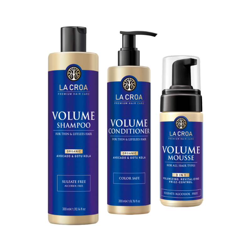 Set Volume šampon + volumen pjena + regenerator